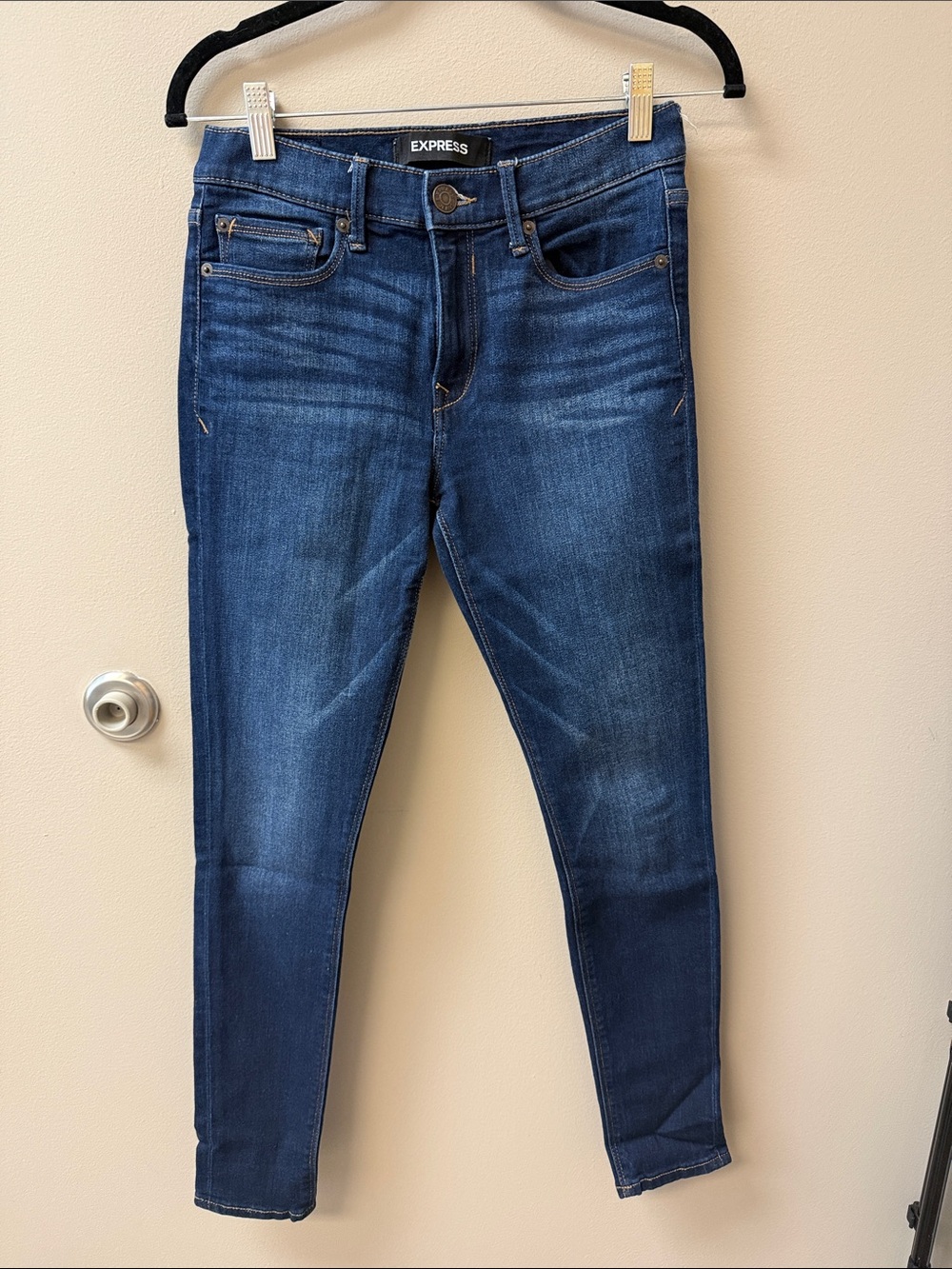 Express Women's Indigo Skinny Jeans